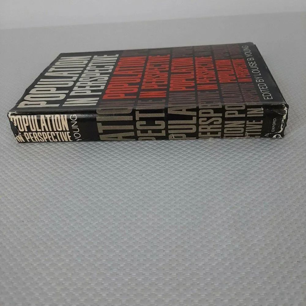 Vintage Book Population In Perspective Population Control Controversial 1968 - Picture 4 of 7